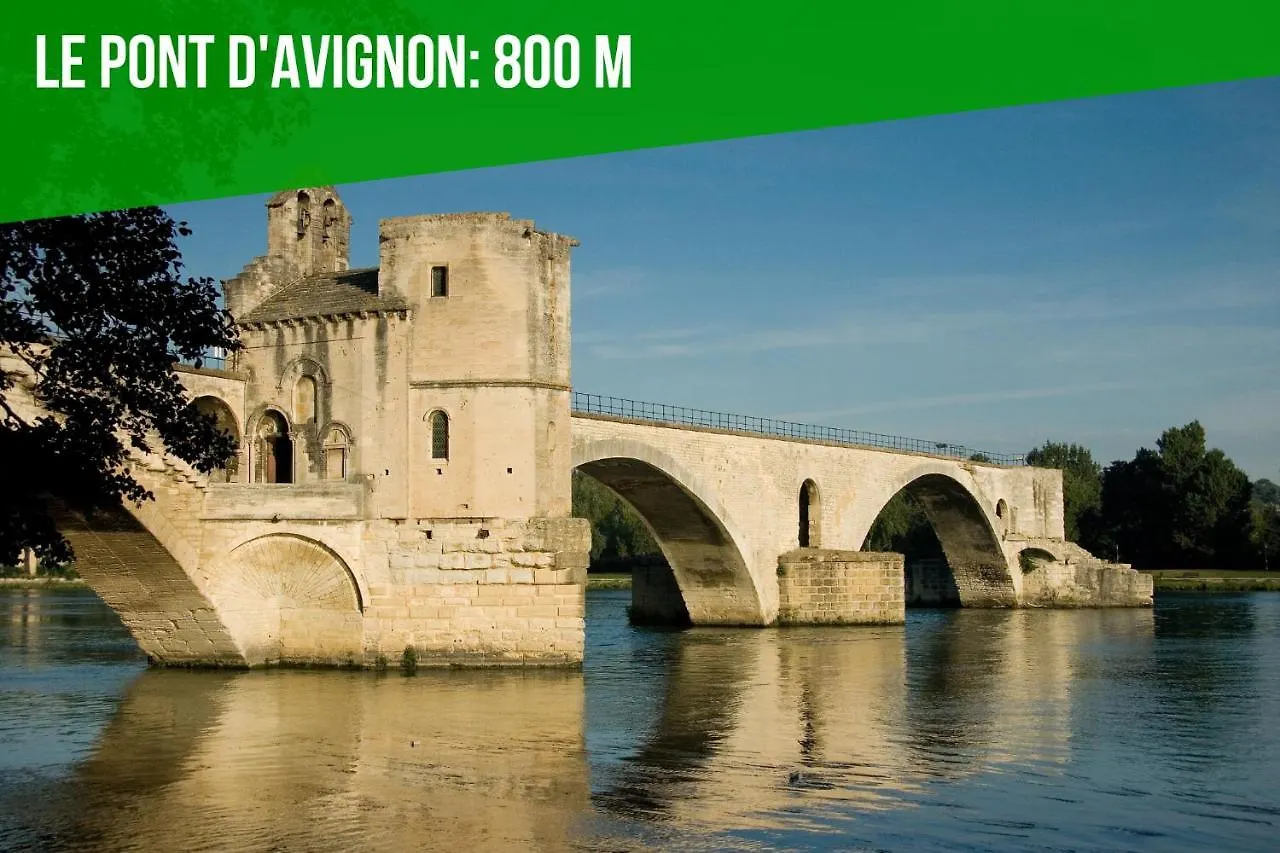 Ferienwohnung Le Madaloca - Ac Clim - Wifi - Hypercentre Avignon 0*,
